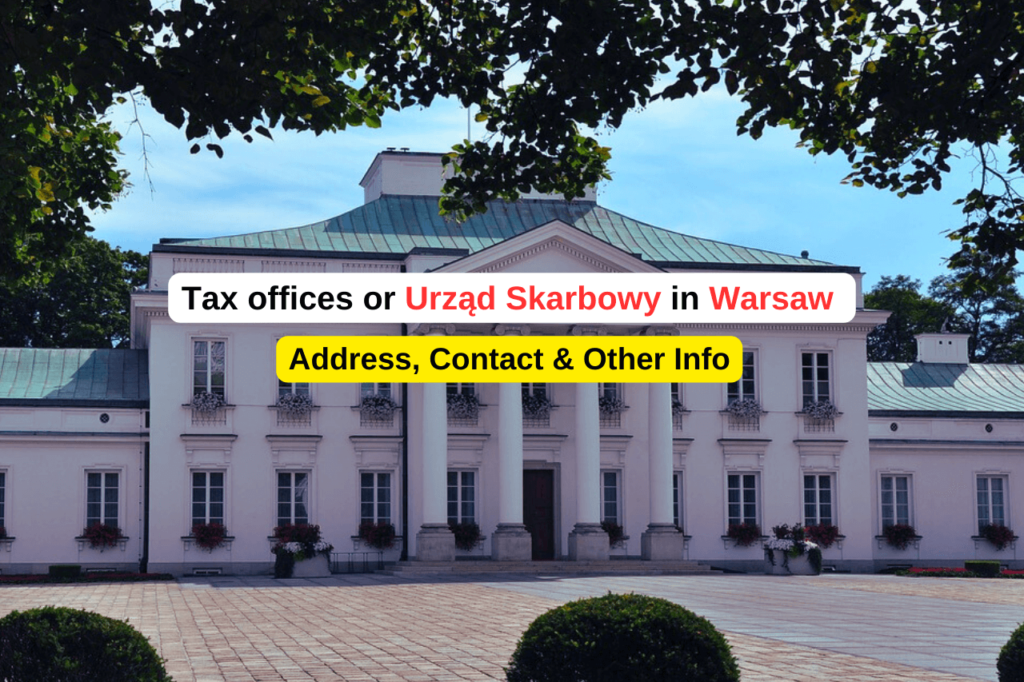 Tax offices or Urząd Skarbowy address, contact, locations in Warsaw