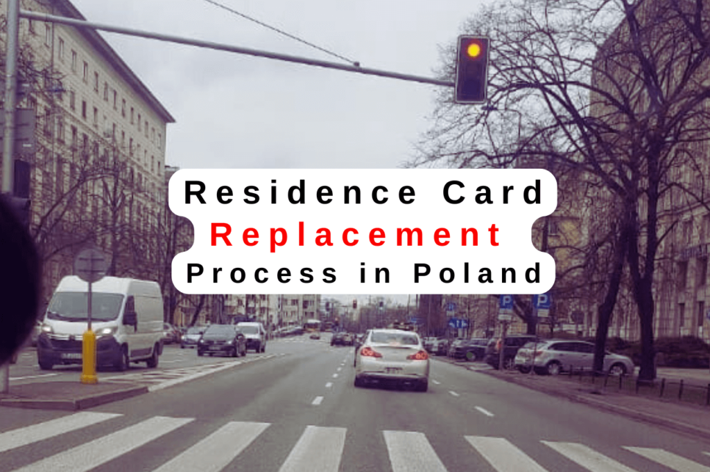 Card replacement process in poland, replace your trc in poland