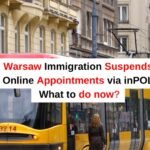 Warsaw immigration Suspends Online Appointments What to Do Now